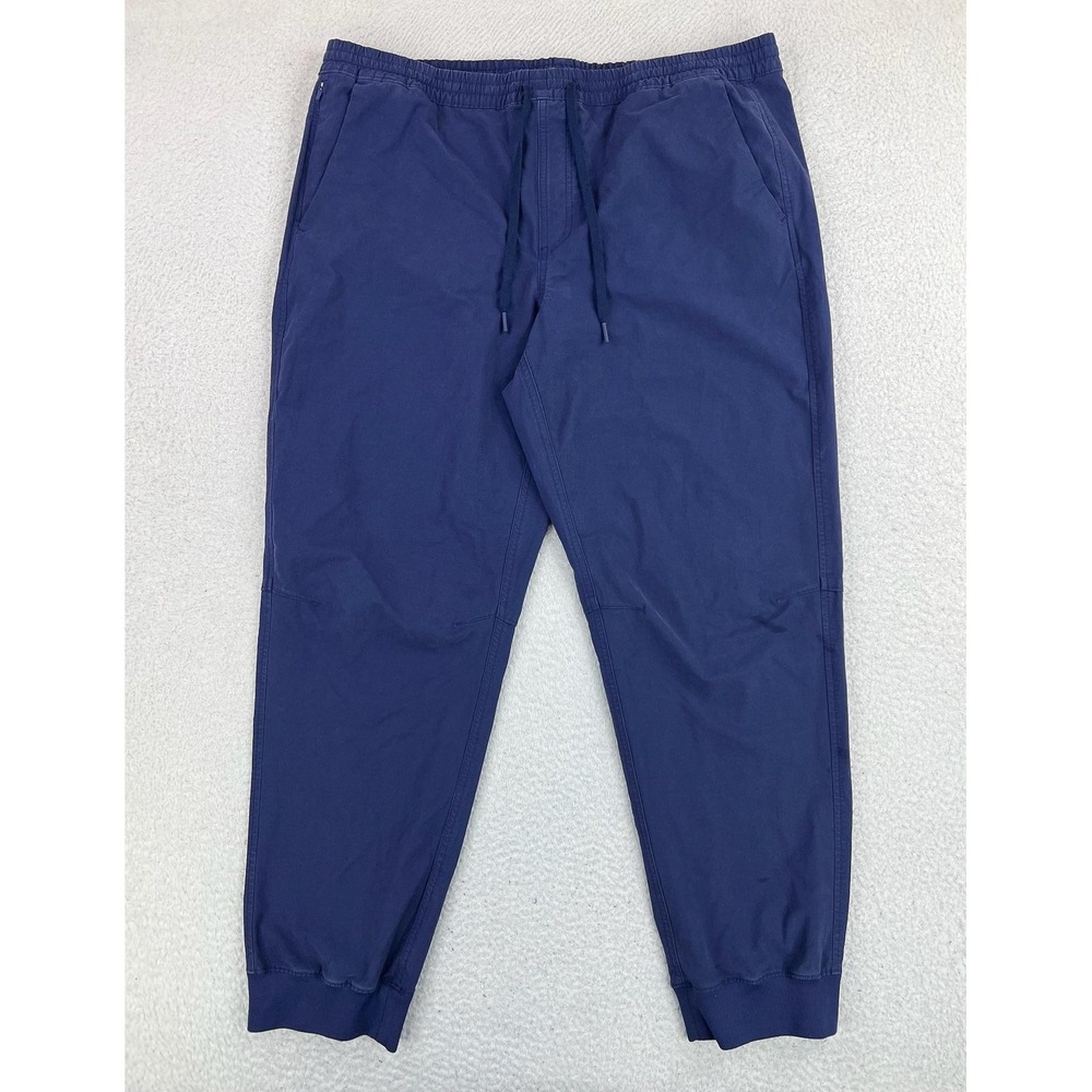 Vineyard Vines Jogger Pants Mens XL Blue OTG On-The-Go Stretch Travel Drawstring